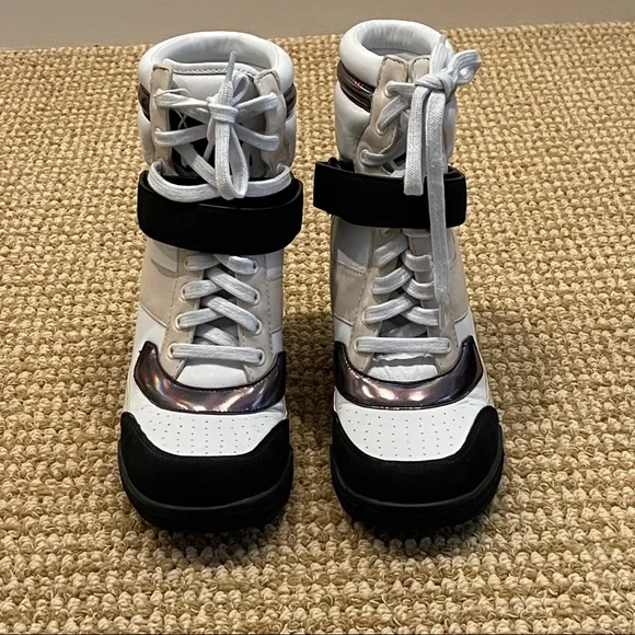 COPY - Marc by Marc Jacobs Kisha Wedge Sneakers 38 NEW - Picture 7 of 9